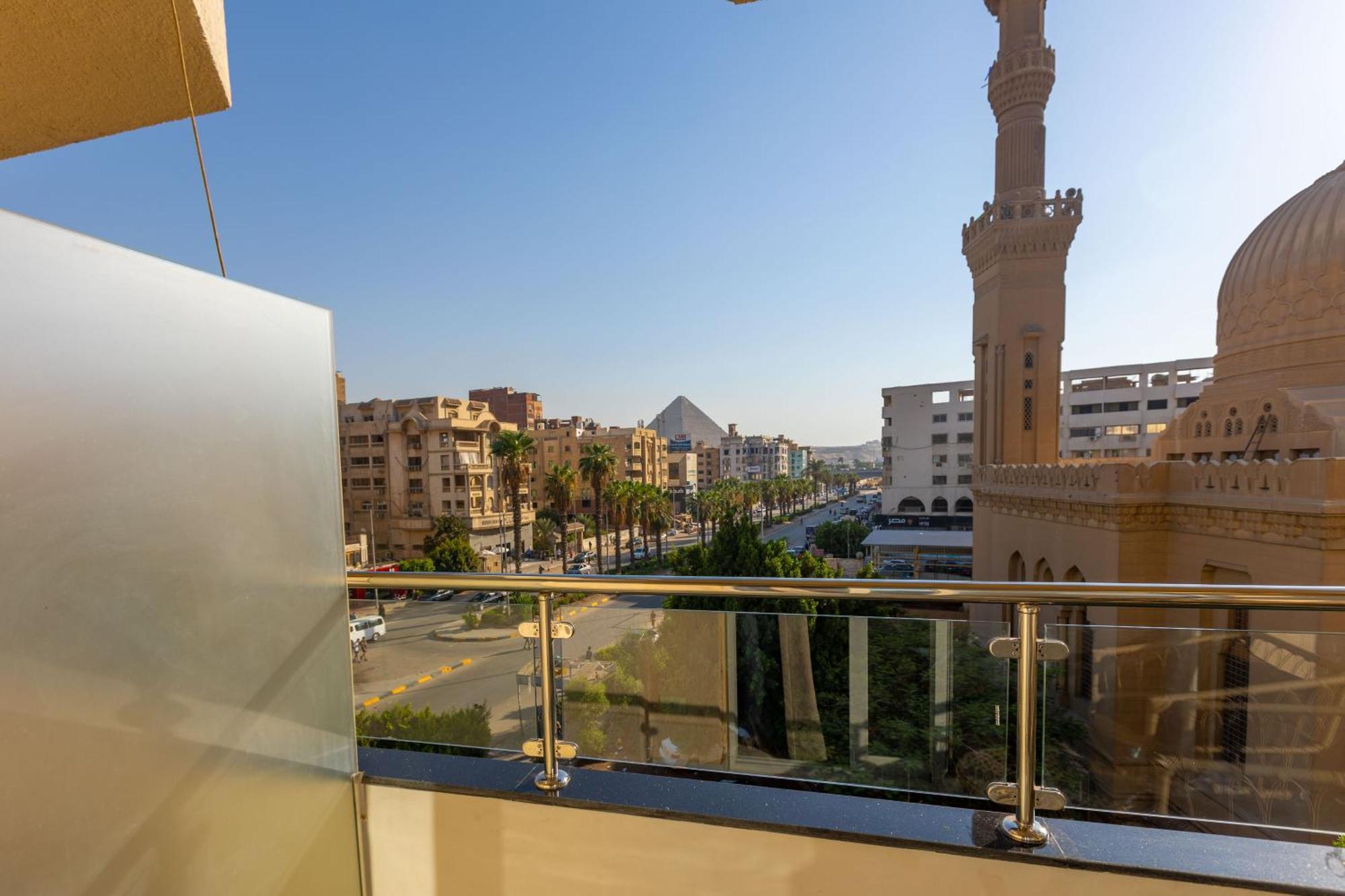 Khattab Pyramids View Hotel Kafrat al Jabal Exterior foto