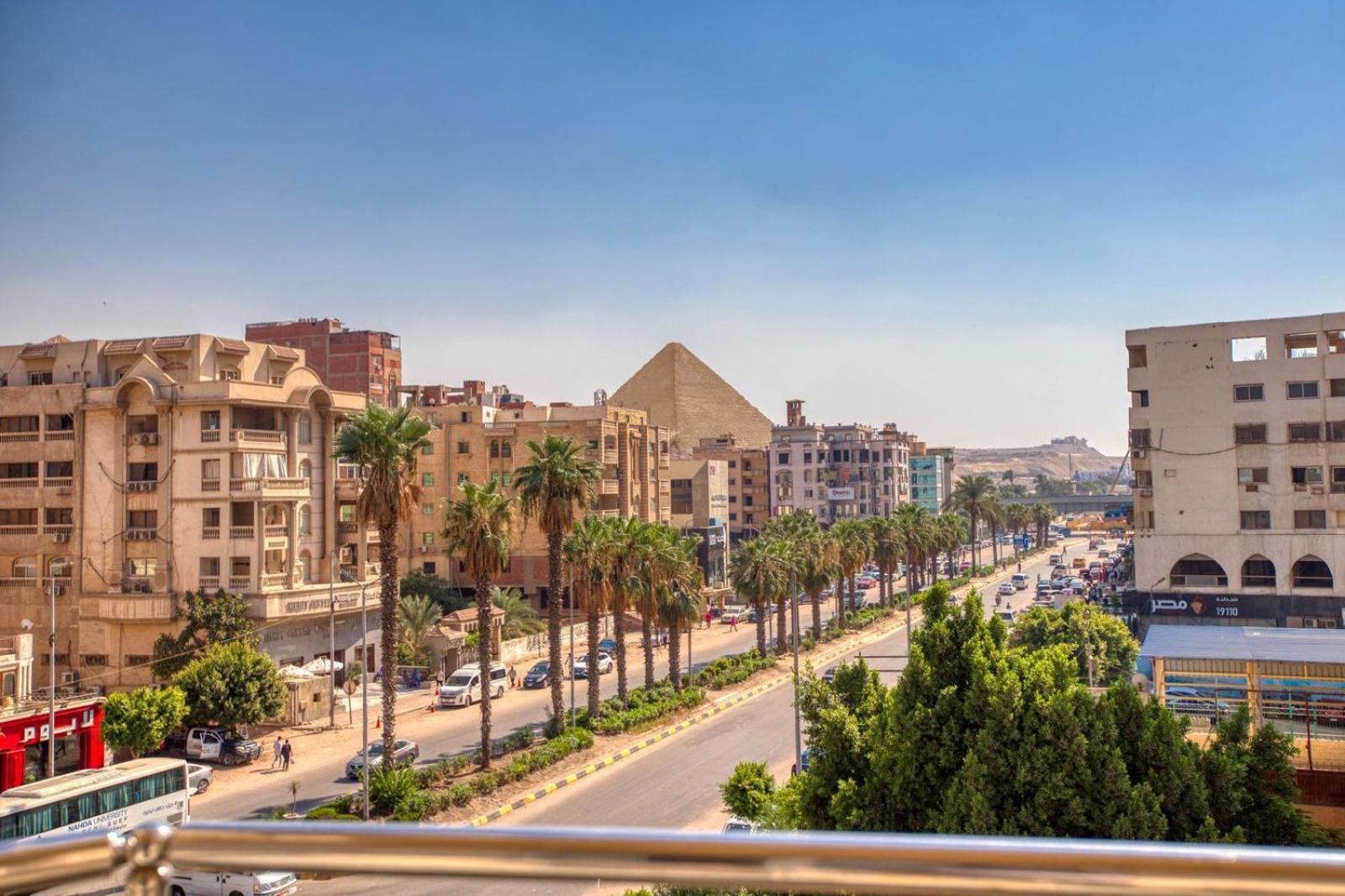 Khattab Pyramids View Hotel Kafrat al Jabal Exterior foto