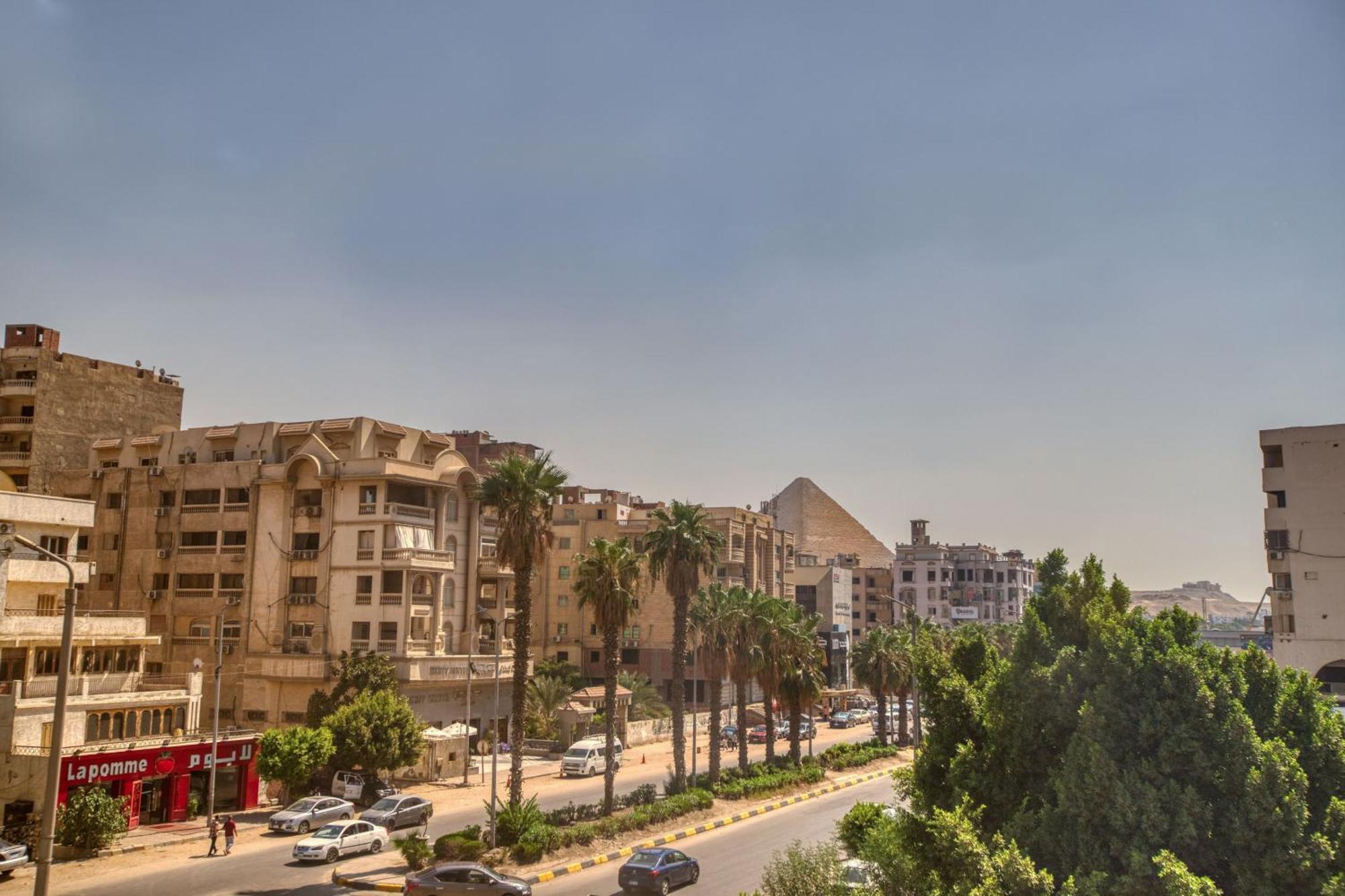 Khattab Pyramids View Hotel Kafrat al Jabal Exterior foto