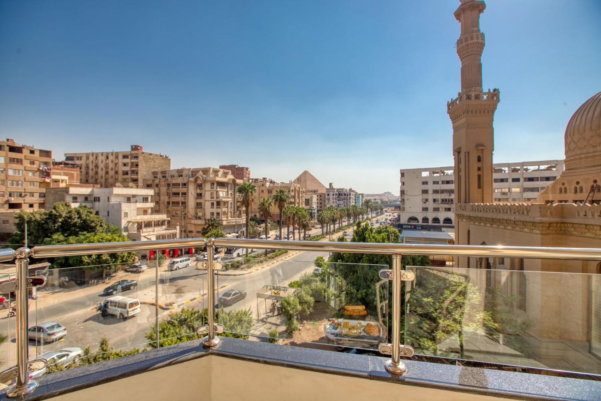 Khattab Pyramids View Hotel Kafrat al Jabal Exterior foto